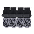 Non-Slip Dog Paw Protectors with Velcro Straps